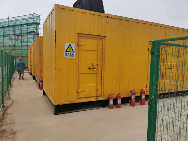 富平出租发电机柴油发电机组受潮后，该如何处理？