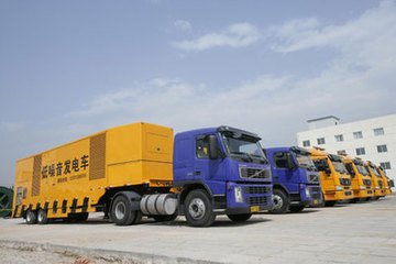 富平发电车租赁-发电机组散热器铜质与铝质哪个散热好？