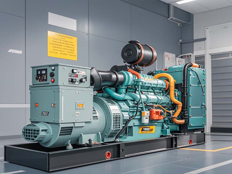 富平柴油发电机组水泵皮带的张力如何调整？