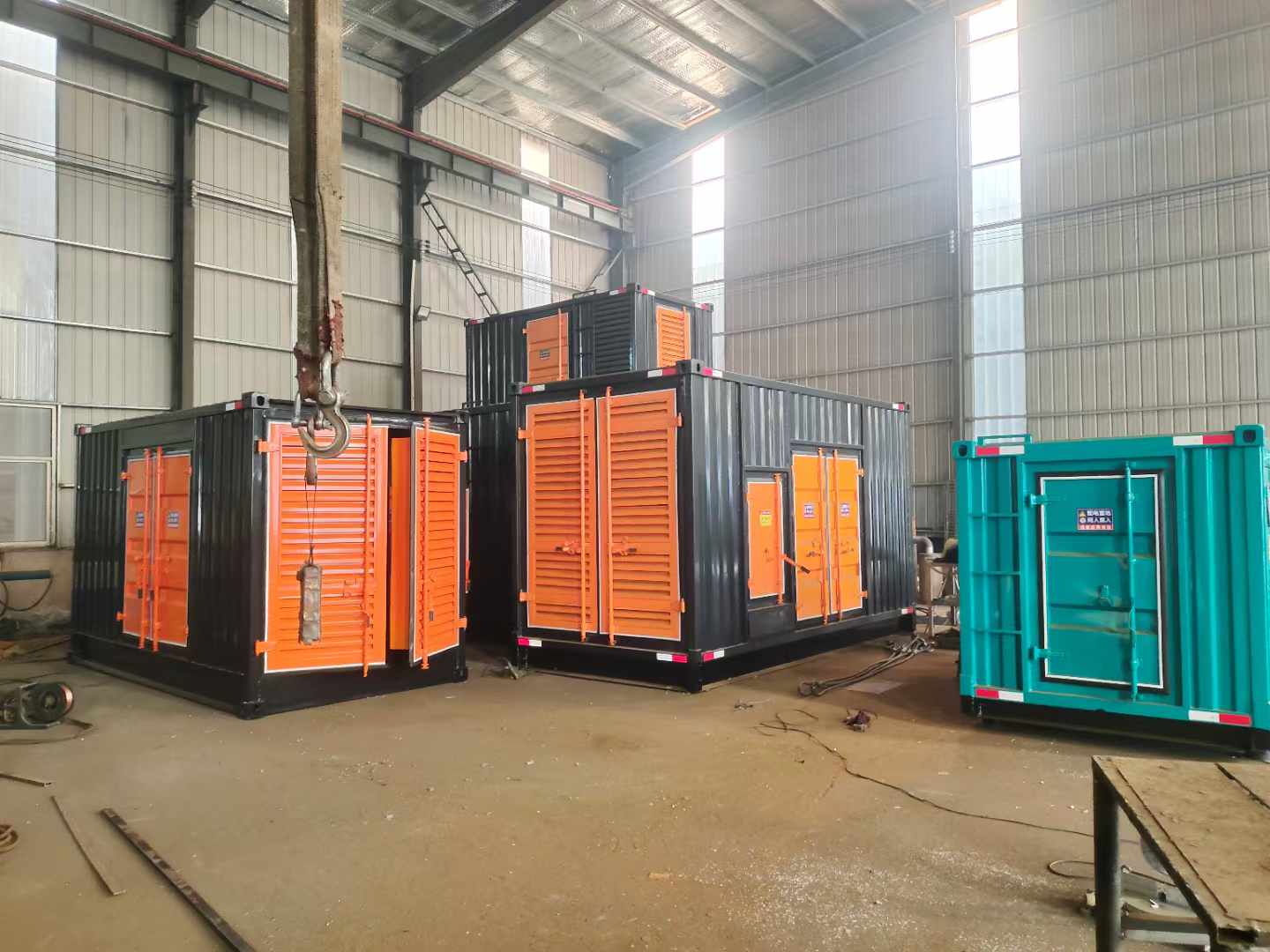 富平500kw柴油发电机组可以带动多少功率设备？